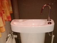 WiCi Concept Handwaschbecken, auf die Toilette anpassungsfähiges - Herr C (Belgien) - 2 of 2